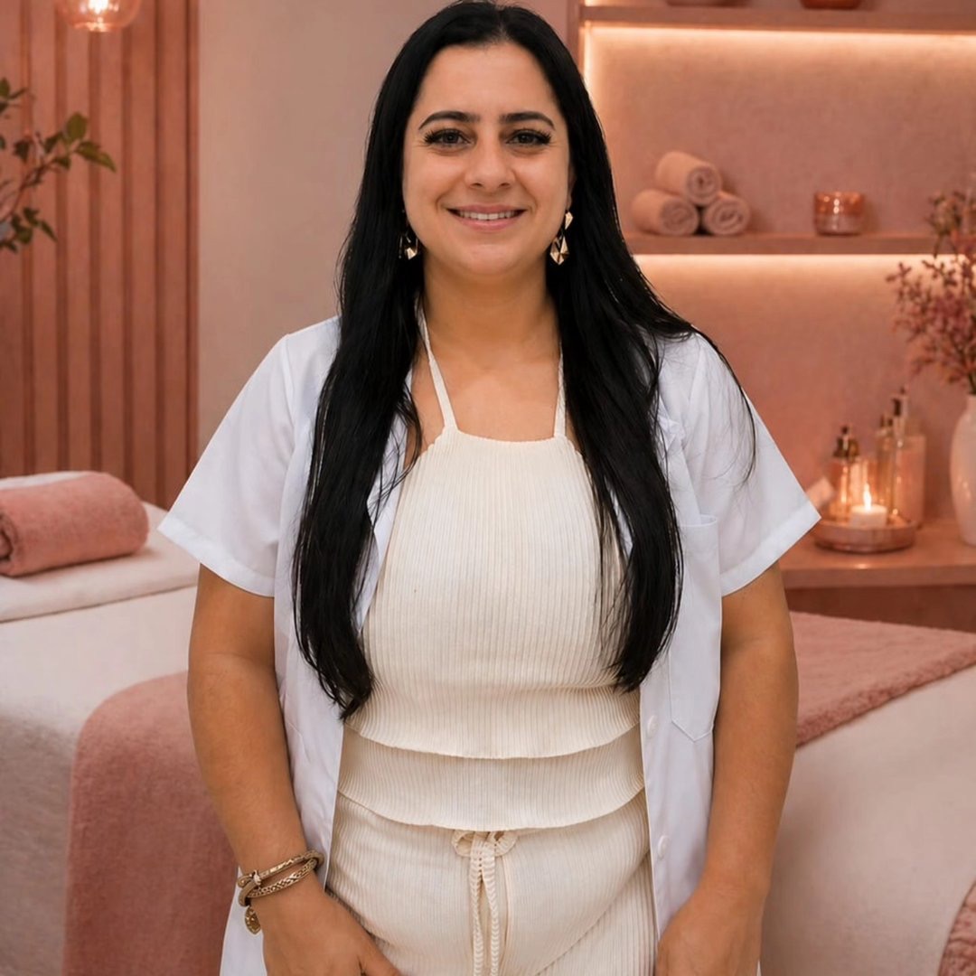 Valéria, massoterapeuta do SPA Azaleia