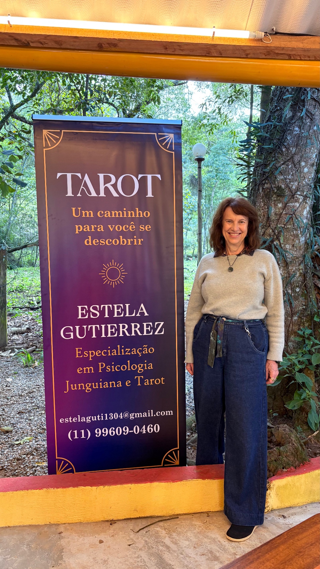 Estela, taróloga e numeróloga