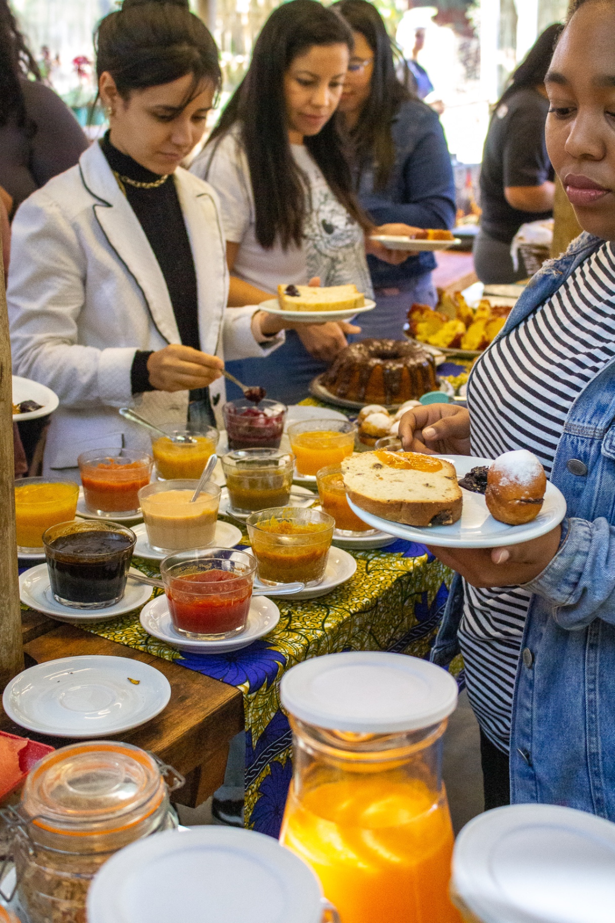 Café da manhã na mesa
