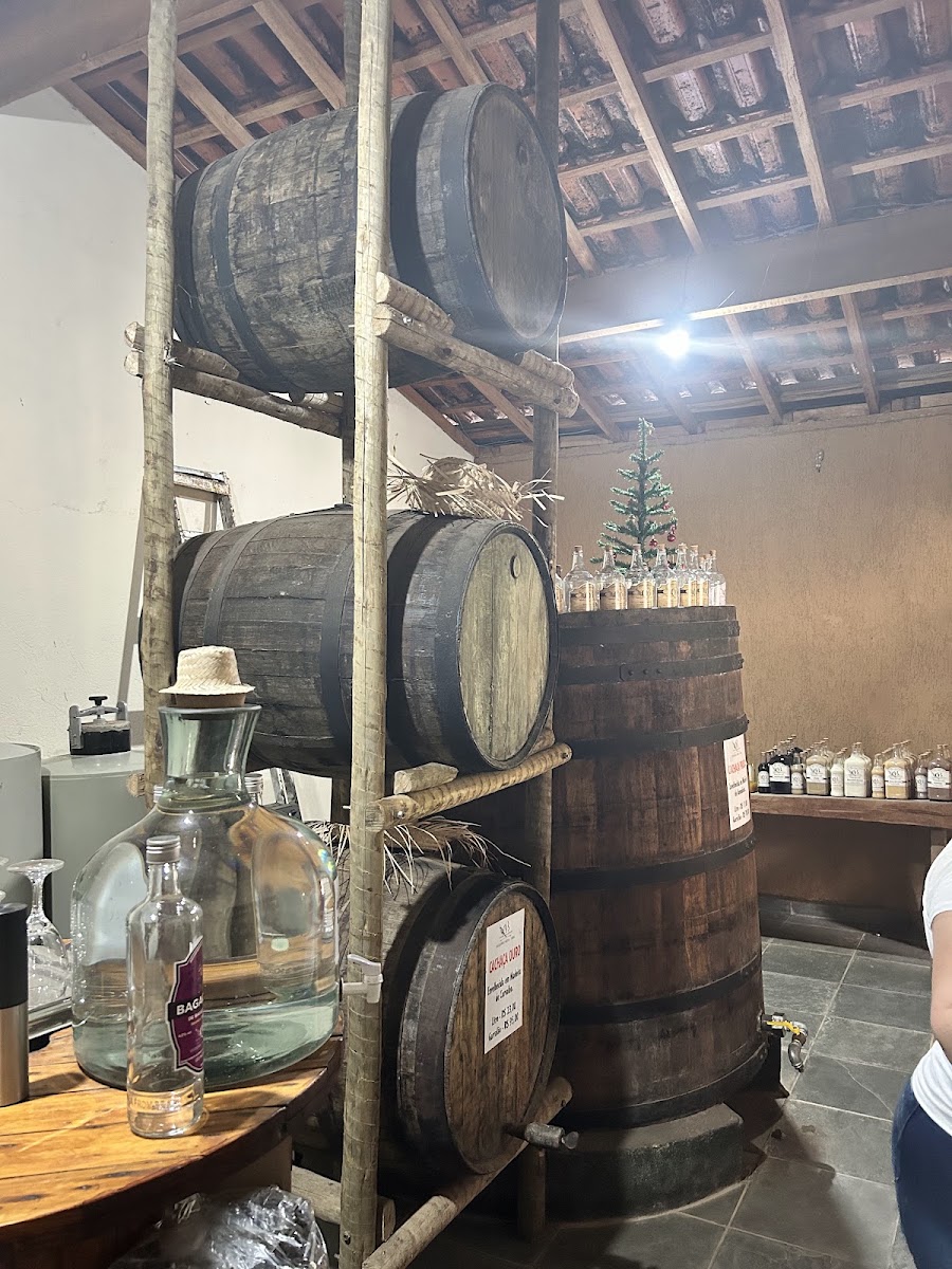 Ambiente do Alambique Quinta Benedito em Joanópolis